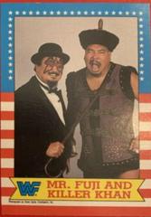 Mr. Fuji and Killer Khan #17 Wrestling Cards 1987 O Pee Chee WWF Prices