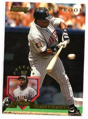 Kirby Puckett [Press Proof] #380 Baseball Cards 1995 Donruss Prices