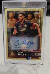 Caleb Wiley [Autograph Superfractor] #47 Soccer Cards 2023 Topps Chrome MLS Prices