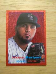 German Marquez [Red] Baseball Cards 2021 Topps Archives Prices