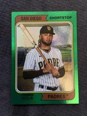 Fernando Tatis Jr. [Green Foil] Baseball Cards 2020 Topps Archives Prices