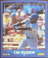 Curt Wilkerson #127 Baseball Cards 1988 Score Prices