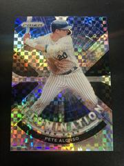 Pete Alonso [Power Plaid Prizm] #IL-10 Baseball Cards 2021 Panini Prizm Illumination Prices