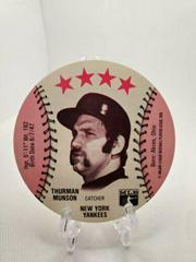 Thurman Munson Baseball Cards 1976 Isaly's Sweet William Disc Prices
