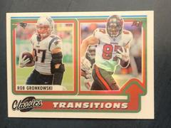 Rob Gronkowski [Red] #T-7 Football Cards 2022 Panini Classics Transitions Prices