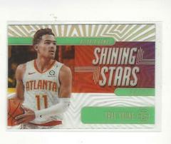 Trae Young [Emerald] Basketball Cards 2019 Panini Illusions Shining Stars Prices