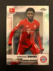 Alphonso Davies [Refractor] Soccer Cards 2020 Topps Chrome Bundesliga Prices