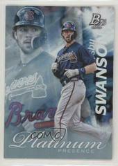 Dansby Swanson #PP-DS Baseball Cards 2017 Bowman Platinum Presence Prices