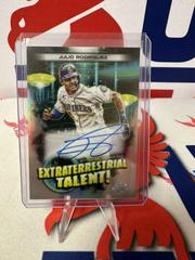 Julio Rodriguez #ETA-Jr. Baseball Cards 2023 Topps Cosmic Chrome Extraterrestrial Talent Autographs Prices