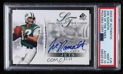 Joe Namath #JN Football Cards 2003 SP Authentic Sign of the Times Prices