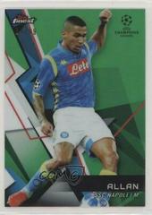 Allan [Green Refractor] Soccer Cards 2018 Finest UEFA Champions League Prices