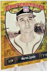 Warren Spahn [Gold Crystal] Baseball Cards 2013 Panini Cooperstown Prices