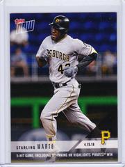 Starling Marte #84 Baseball Cards 2018 Topps Now Prices