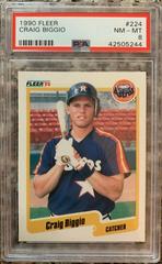 Craig Biggio #224 Baseball Cards 1990 Fleer Prices