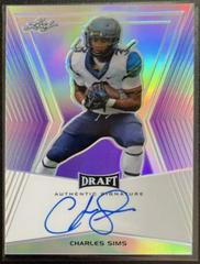 Charles Sims [Purple] Football Cards 2014 Leaf Metal Draft Autographs Prices