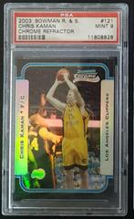 Chris Kaman [Chrome Refractor] Basketball Cards 2003 Bowman Prices