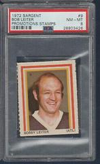 Bob Leiter Hockey Cards 1972 Sargent Promotions Stamps Prices