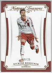 Nicklas Bendtner [Bronze] Soccer Cards 2018 Panini National Treasures Prices