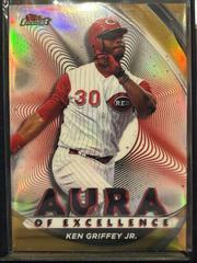 Ken Griffey Jr. [Gold] Baseball Cards 2022 Topps Finest Aura of Excellence Prices