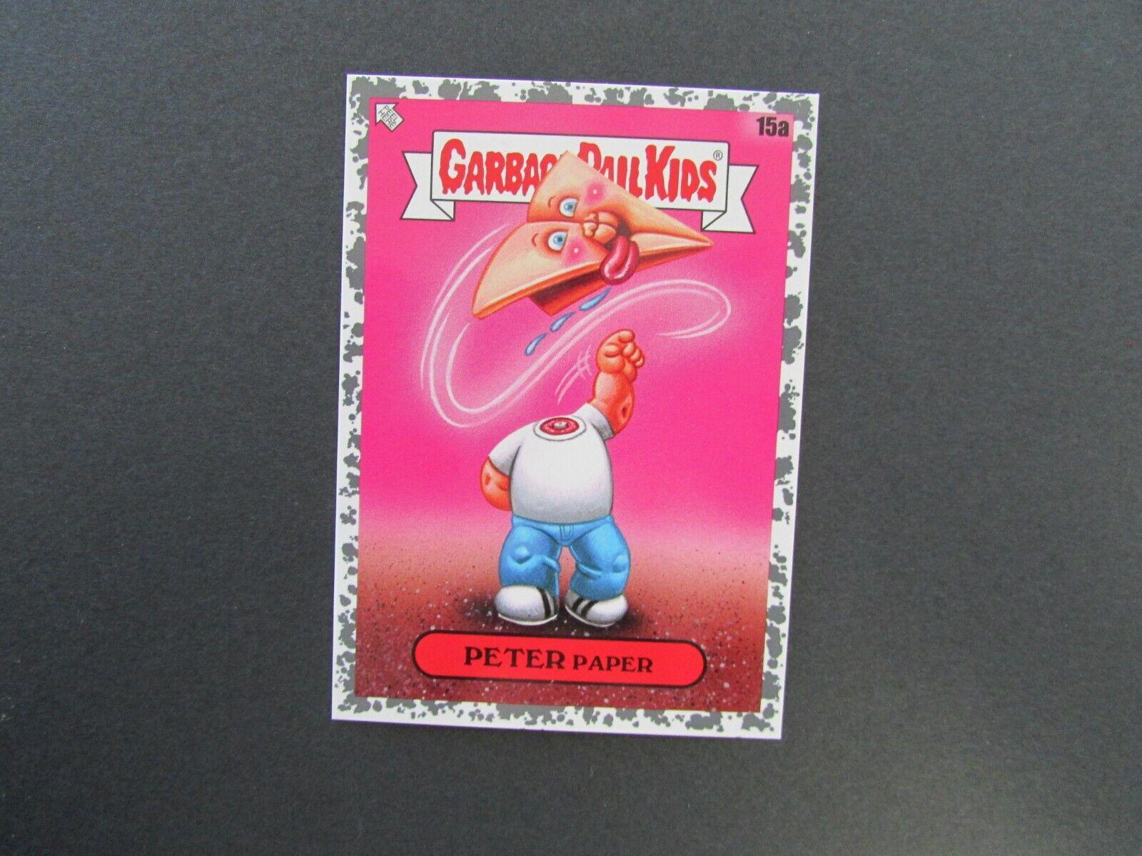 Peter Paper [Gray] #15a Garbage Pail Kids at Play