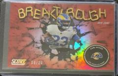 Cam Akers [Red Zone] Football Cards 2022 Panini Score Breakthrough Prices