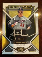 Justin Morneau [Silver Ink] #T1TA-JMO Baseball Cards 2023 Topps Tier One Talent Autographs Prices