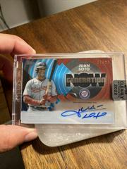 Juan Soto [Blue] #GNA-JS Baseball Cards 2022 Topps Clearly Authentic Generation Now Autographs Prices