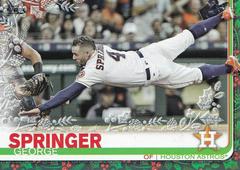 George Springer [Metallic] #HW112 Baseball Cards 2019 Topps Holiday Mega Box Prices