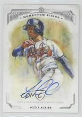 Ozzie Albies [Autograph] Baseball Cards 2019 Topps on Demand Momentum Rising Prices