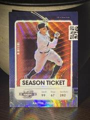 Aaron Judge [Optic Red] #59 Baseball Cards 2021 Panini Contenders Prices