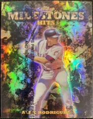 Alex Rodriguez Baseball Cards 1999 Finest Milestones Prices