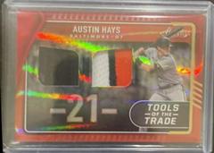 Austin Hays [Retail] #TTT2-AH Baseball Cards 2022 Panini Absolute Tools of the Trade 2 Swatch Prices