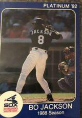 Bo Jackson [1988 Season] Baseball Cards 1992 Star Platinum Edition Prices