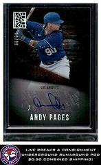 Andy Pages [Silver] Baseball Cards 2022 Panini Capstone Autographs Prices