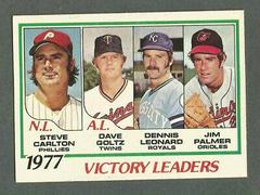 Victory Leaders Baseball Cards 1978 O Pee Chee Prices