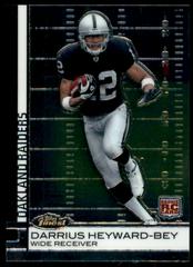 Darrius Heyward Bey #75 Football Cards 2009 Topps Finest Prices