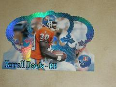 Terrell Davis [Blue Holofoil] Football Cards 1995 Pacific Crown Royale Prices