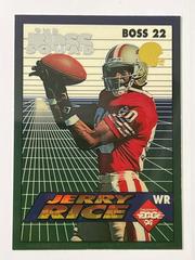 Jerry Rice Football Cards 1994 Collector's Edge Boss Squad Prices