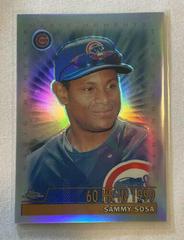 Sammy Sosa [Refractor] Baseball Cards 2000 Topps Chrome Prices