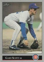 Gary Scott Baseball Cards 1992 Leaf Prices
