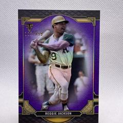 Reggie Jackson [Amethyst] #4 Baseball Cards 2022 Topps Triple Threads Prices