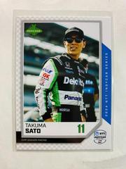 Takuma Sato #57 Racing Cards 2024 Parkside NTT IndyCar Prices