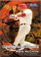 Mark McGwire #590 Baseball Cards 1998 Fleer Prices