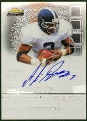 Adrian Peterson [Certified Autograph] #135 Football Cards 2002 Topps Finest Prices