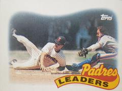 Padres Leaders [Roberto Alomar] #231 Baseball Cards 1989 Topps Prices