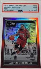 Alonzo Mourning [Red] #180 Basketball Cards 2019 Panini One and One Prices