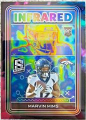 Marvin Mims [Nebula] #20 Football Cards 2023 Panini Spectra Infrared Prices