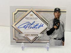 Andy Pettitte #LAC-AP Baseball Cards 2022 Topps Definitive Legendary Autograph Collection Prices