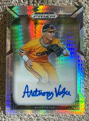 Anthony Volpe [Hyper Prizm] #60 Baseball Cards 2019 Panini Prizm Draft Picks Autographs Prices