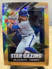 Bo Bichette [Gold Prizm] #SG-6 Baseball Cards 2020 Panini Prizm Star Gazing Prices